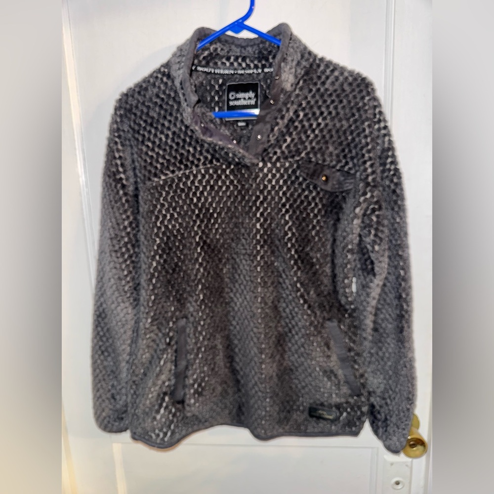 Simply Southern Gray Pullover